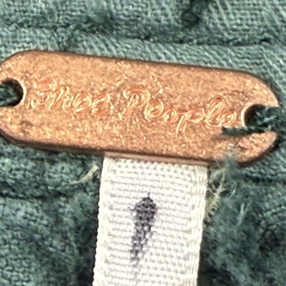 Free People Tahiti Cord Cargo Pants Green Size XL Utility Y2K Grunge Gorpcore - Picture 7 of 13